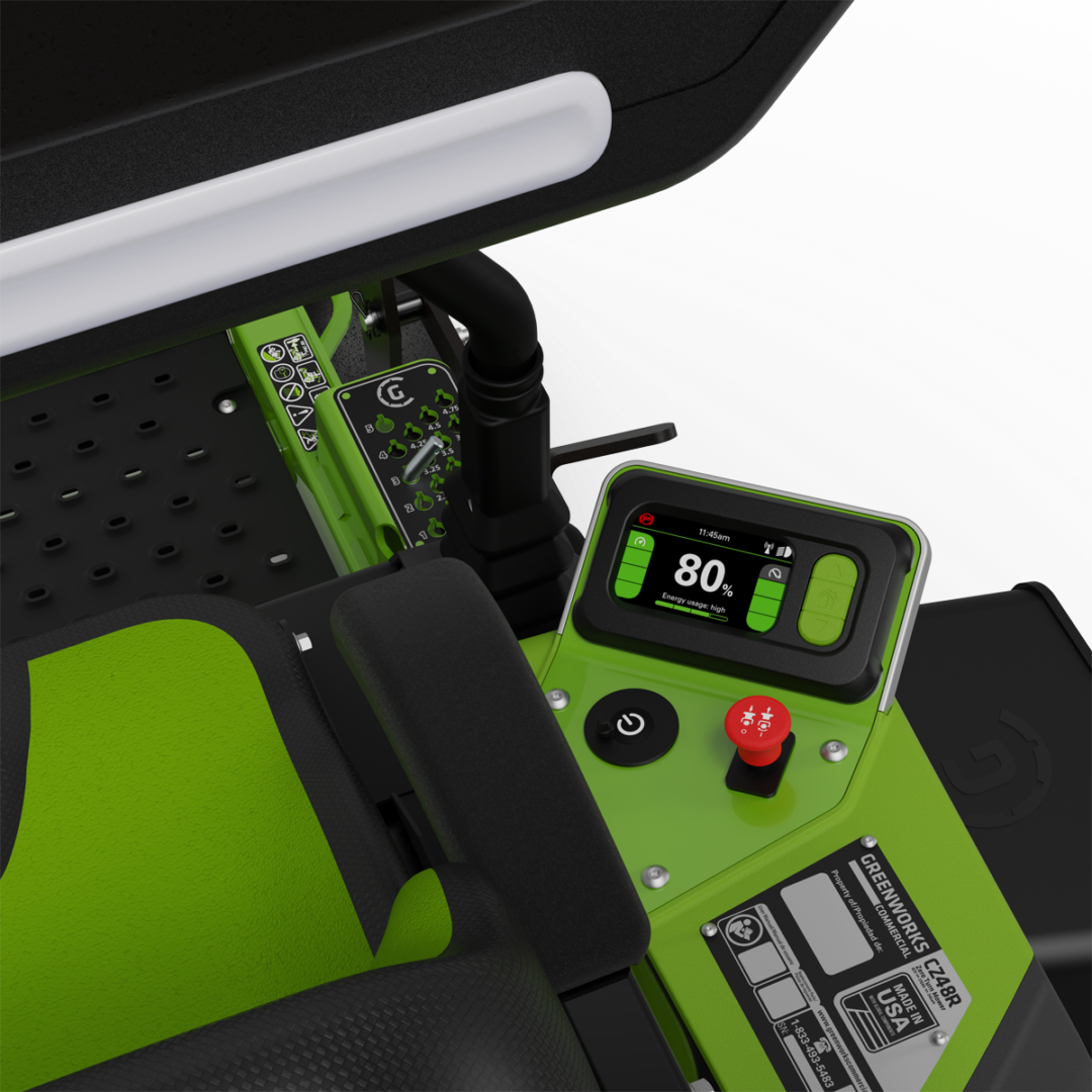 Greenworks 48″ OptimusZ Zero Turn Mower (18kWh)