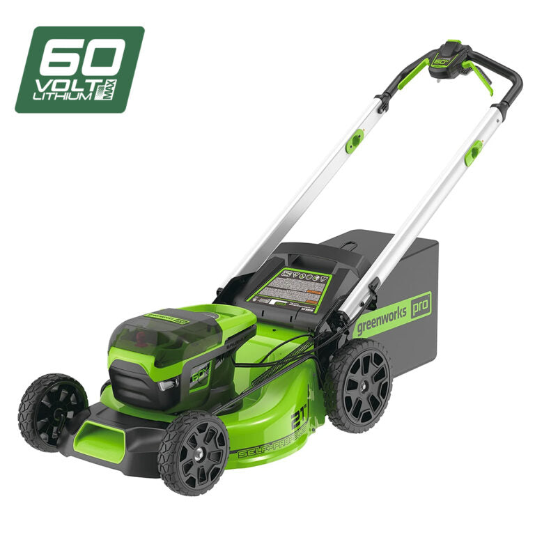 Greenworks 60V Pro Brushless Self-Propelled Lawnmower (51cm / 21″)