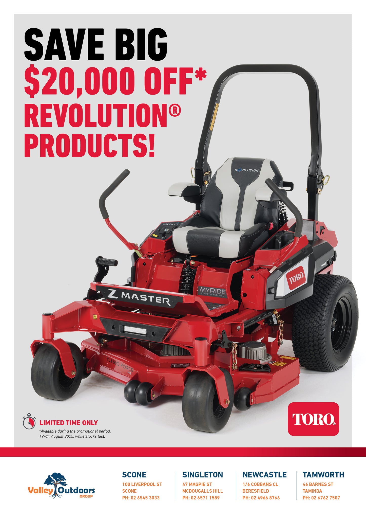 Toro 48" (18740TE) Z Master® MyRIDE® Revolution