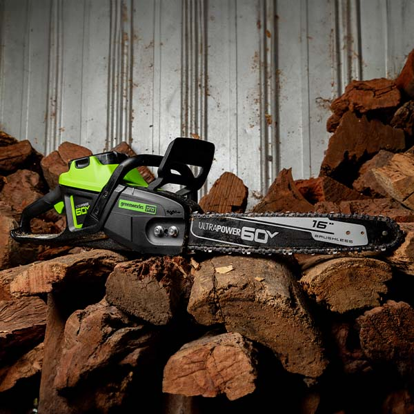 Greenworks 60V Pro Brushless Chainsaw (16″)