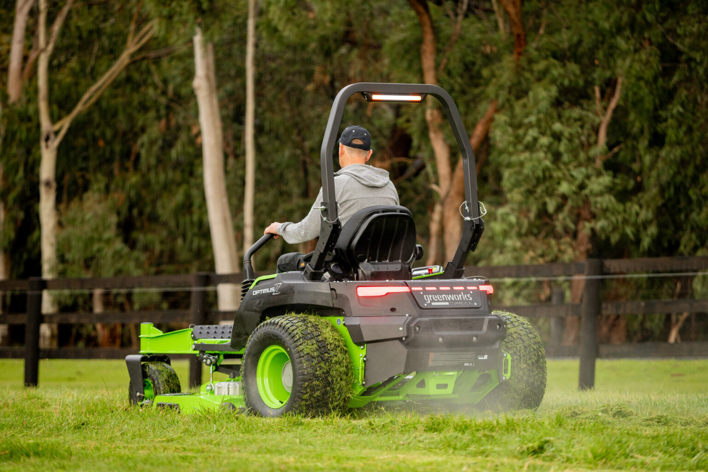 Greenworks 72” OptimusZ Zero Turn Mower Rear Discharge 36kWh