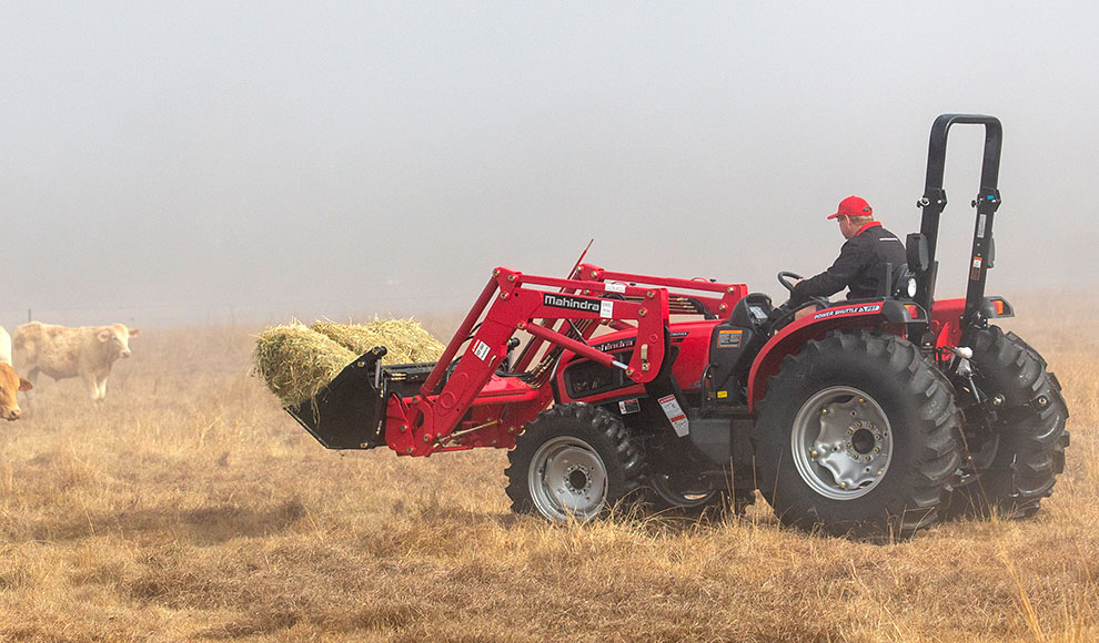 Mahindra 3650 PST Tractor  - With Loader, Grill Guard & Canopy