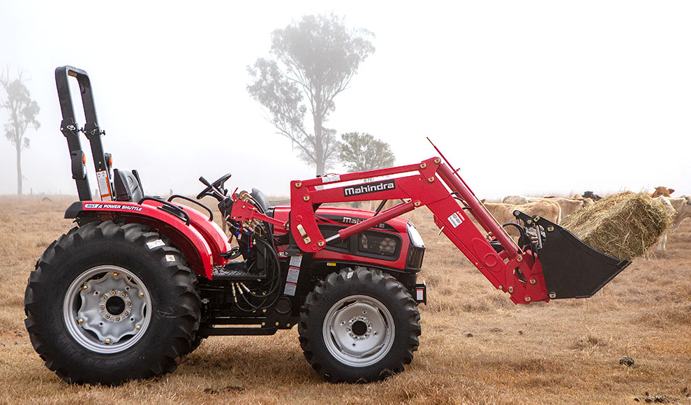 Mahindra 3650 PST Tractor  - With Loader, Grill Guard & Canopy