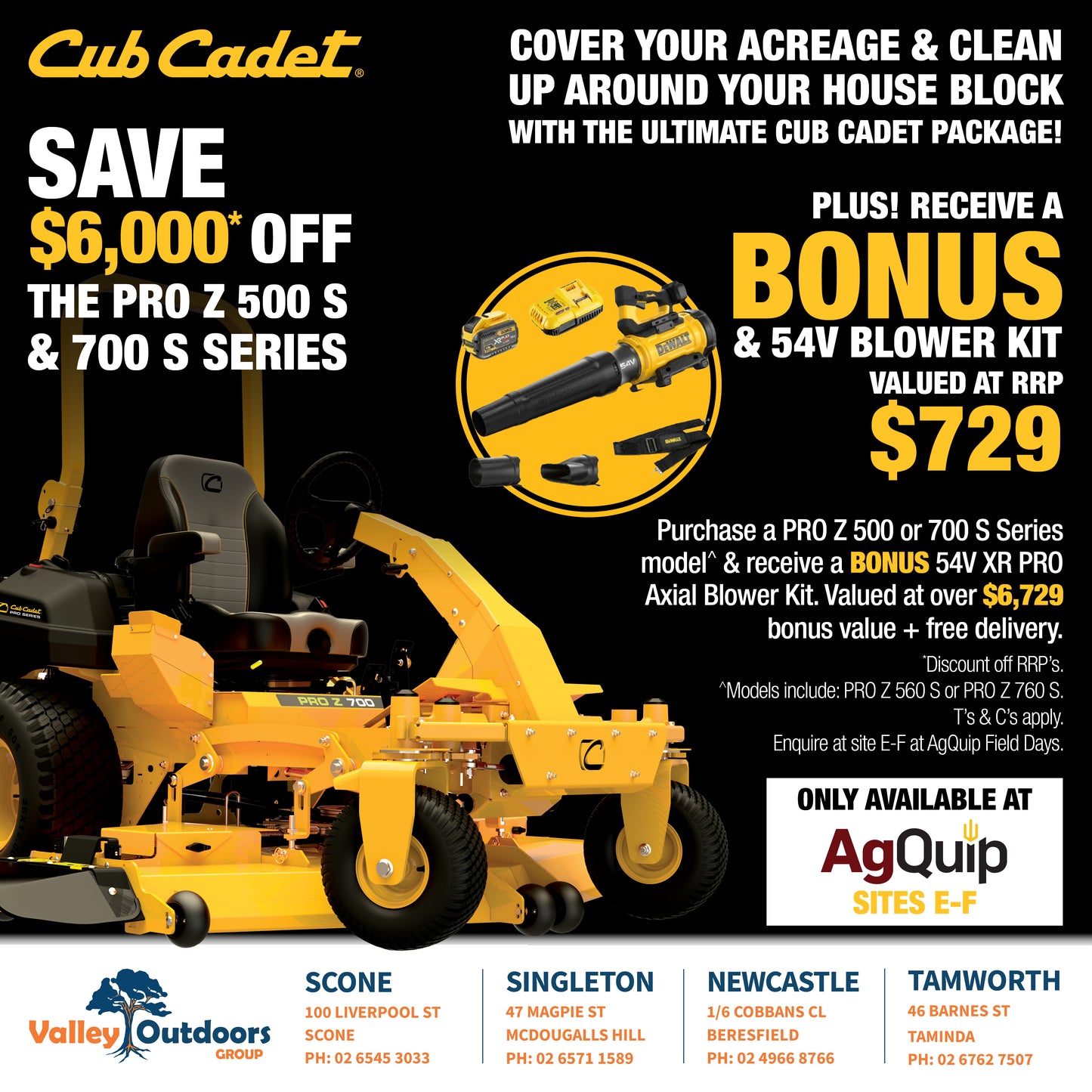 Cub Cadet PRO Z 560S Zero Turn Mower
